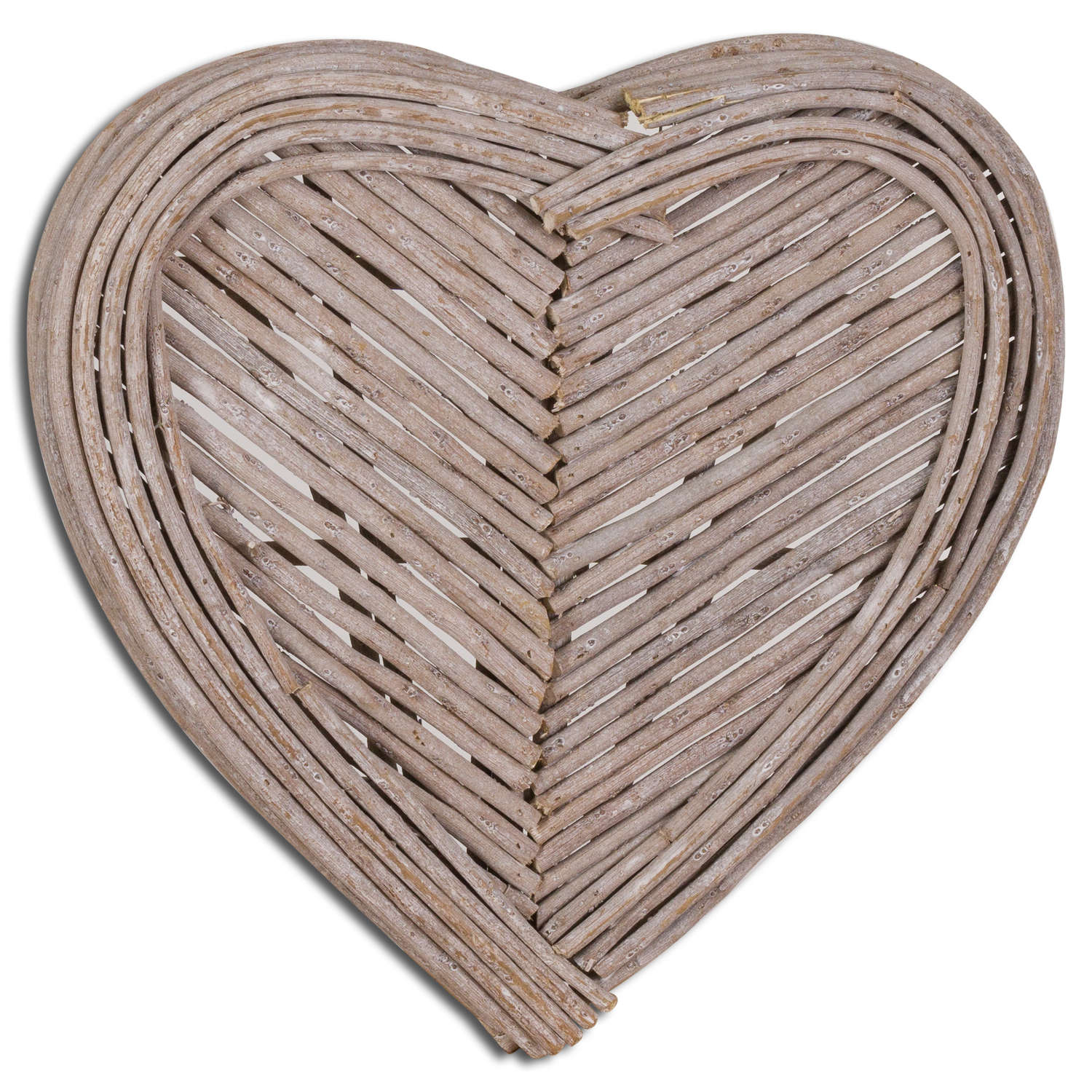 40cm Small Heart Wicker Wall Art-product