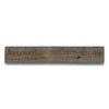 Mad House Grey Wash Wooden Message Plaque