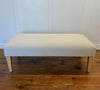 Otterburn bench in Amalfi velvet dove