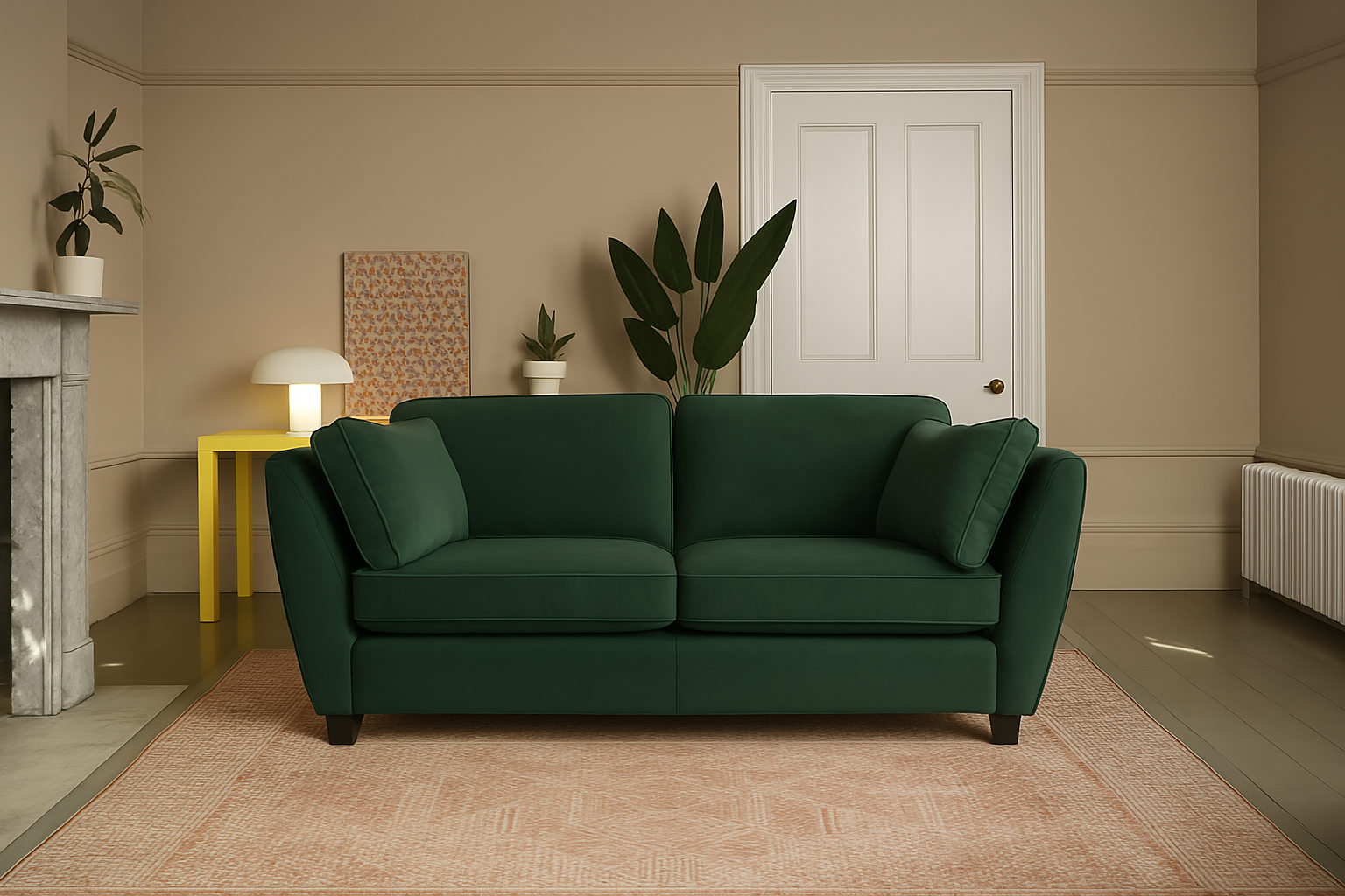 Luxury Velvet Sofa: "The Charlotte"