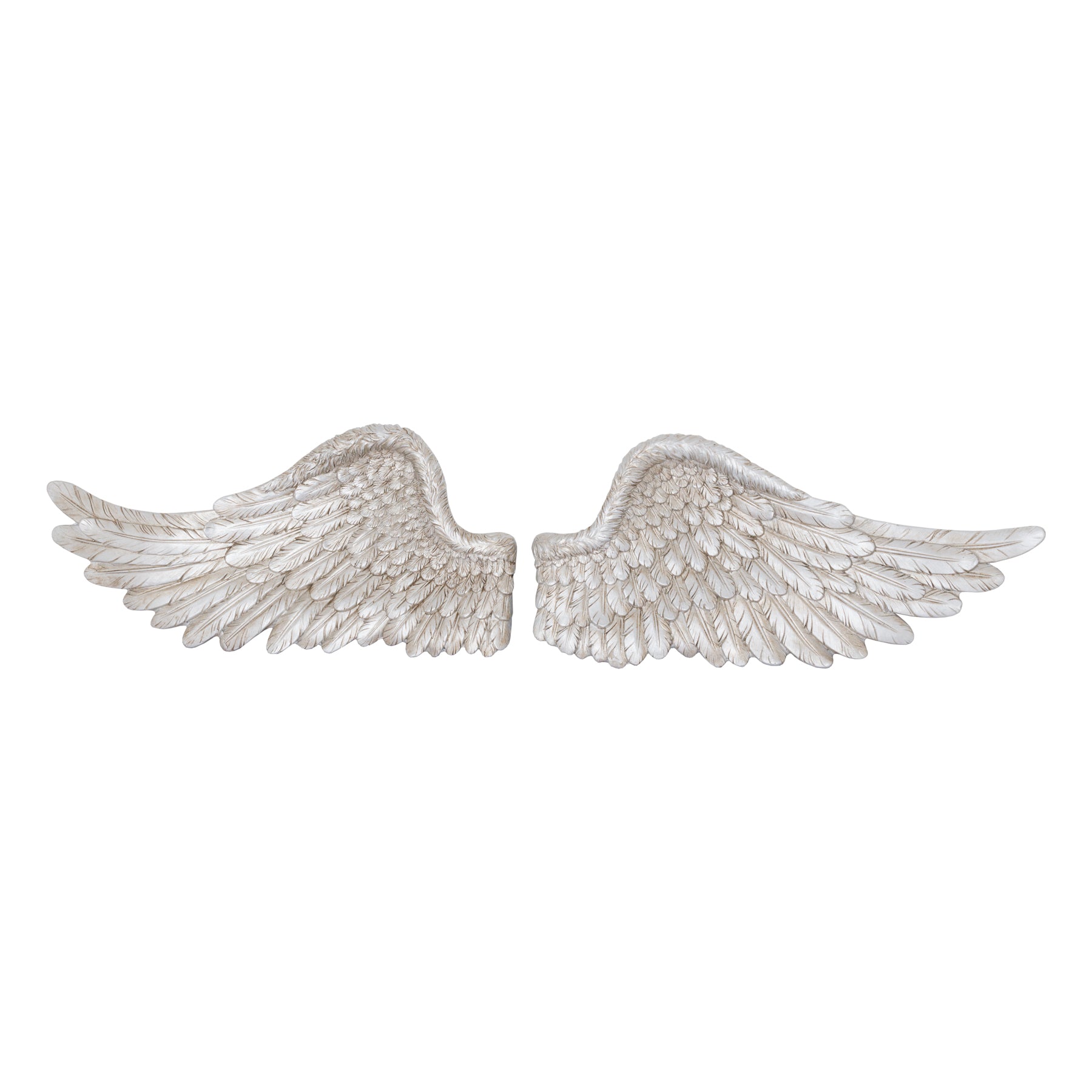 Antique Silver Horizontal Angel Wings-product