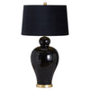 Kalvin Black Table Lamp