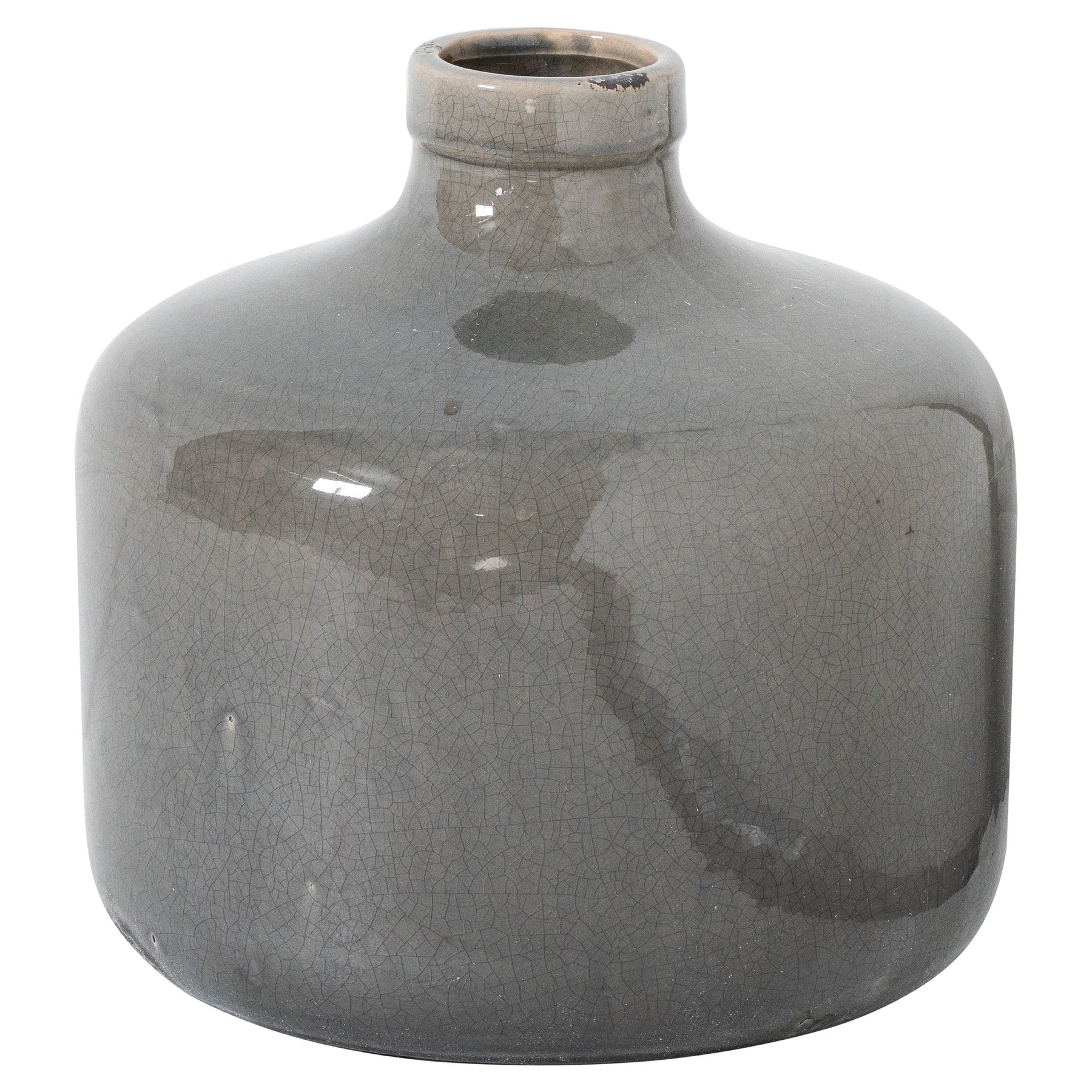 Garda Grey Glazed Chive Vase-product