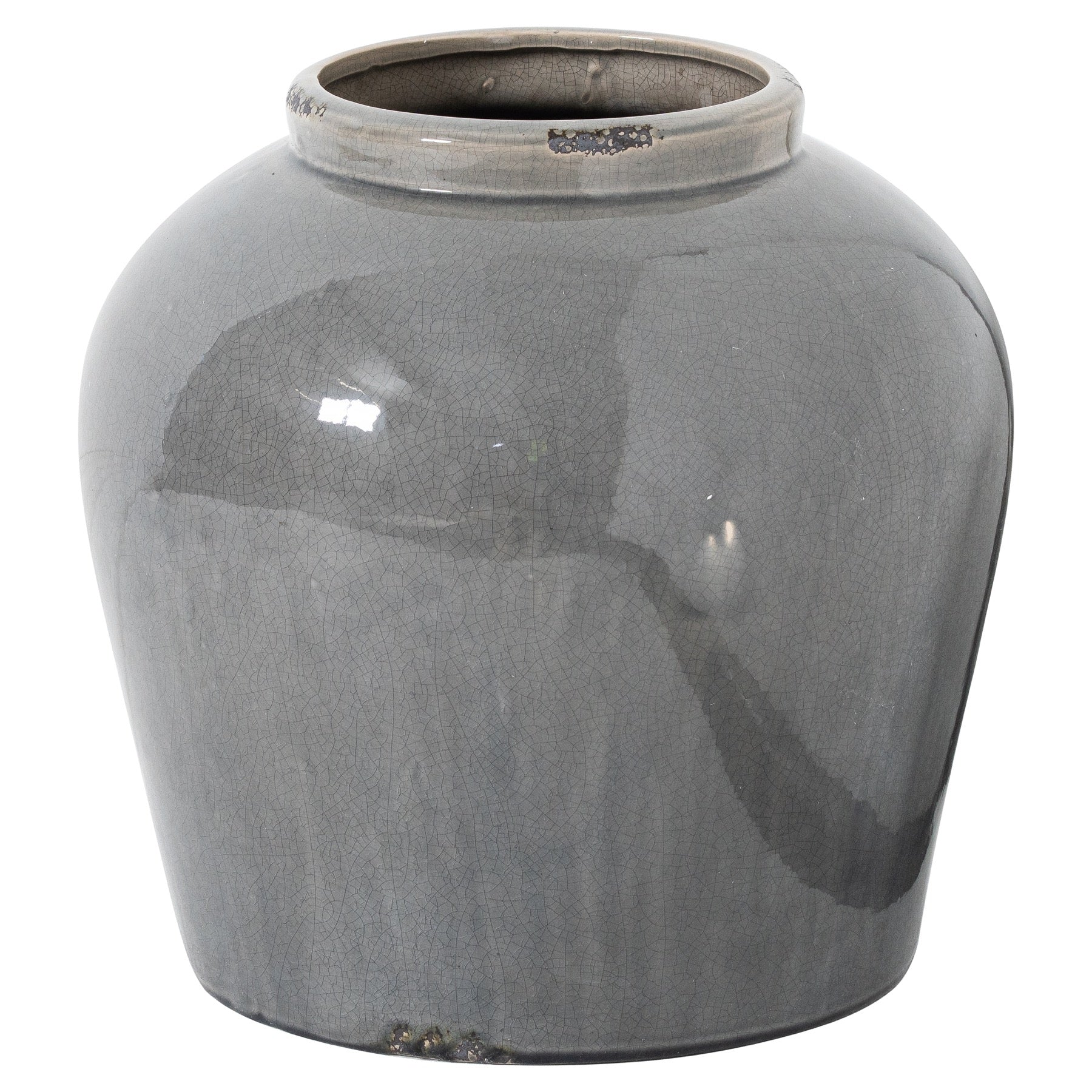 Garda Grey Glazed Juniper Vase-product