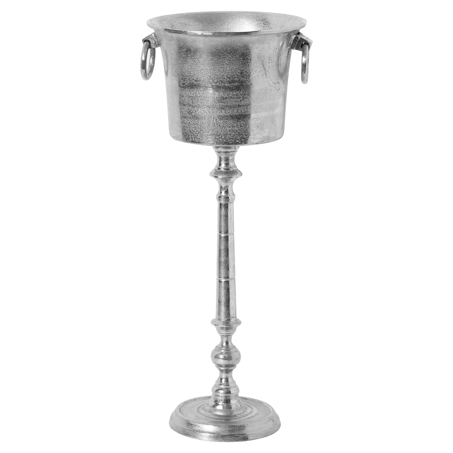 Large Cast Aluminium Standing Champagne Cooler-product