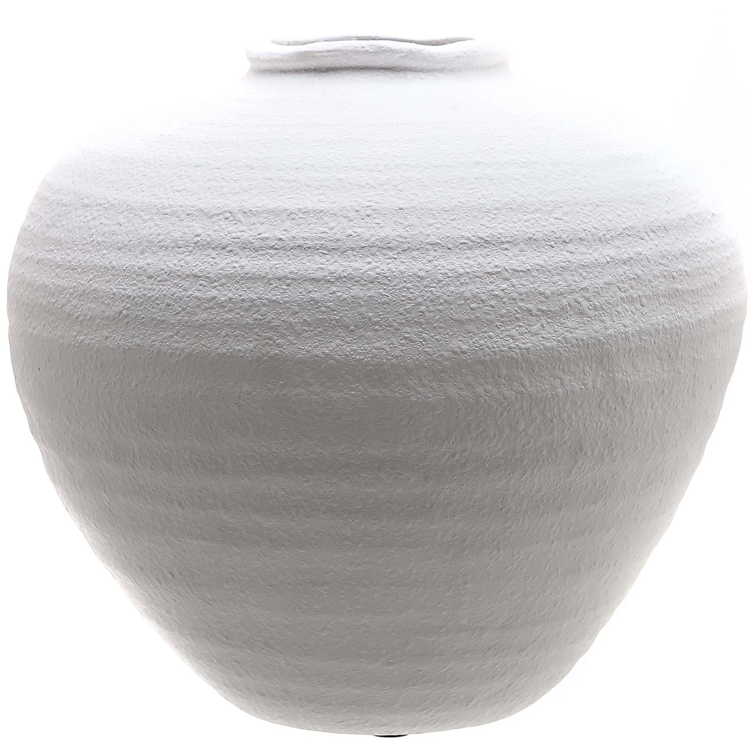 Regola Matt White Ceramic Vase-product