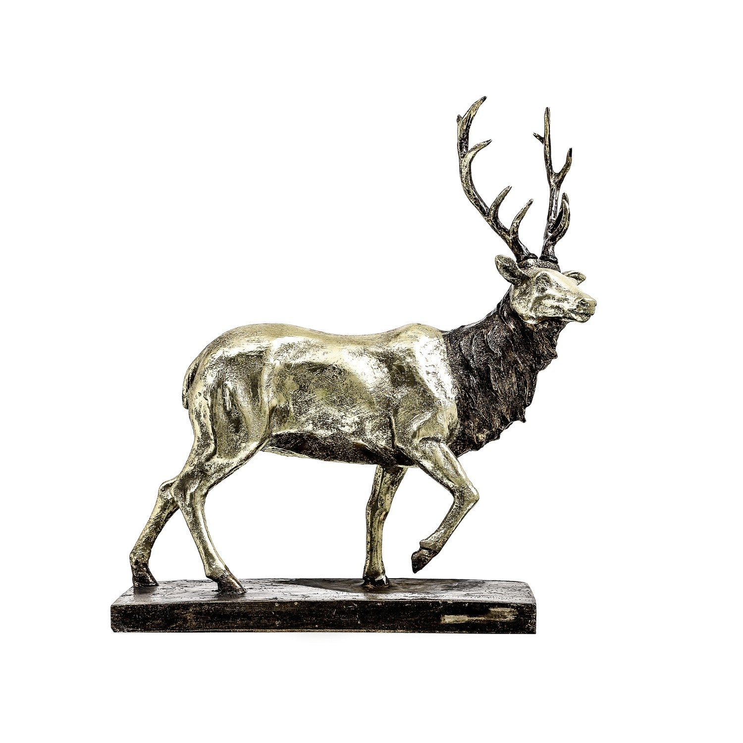 Large Gold Stag Ornament-product