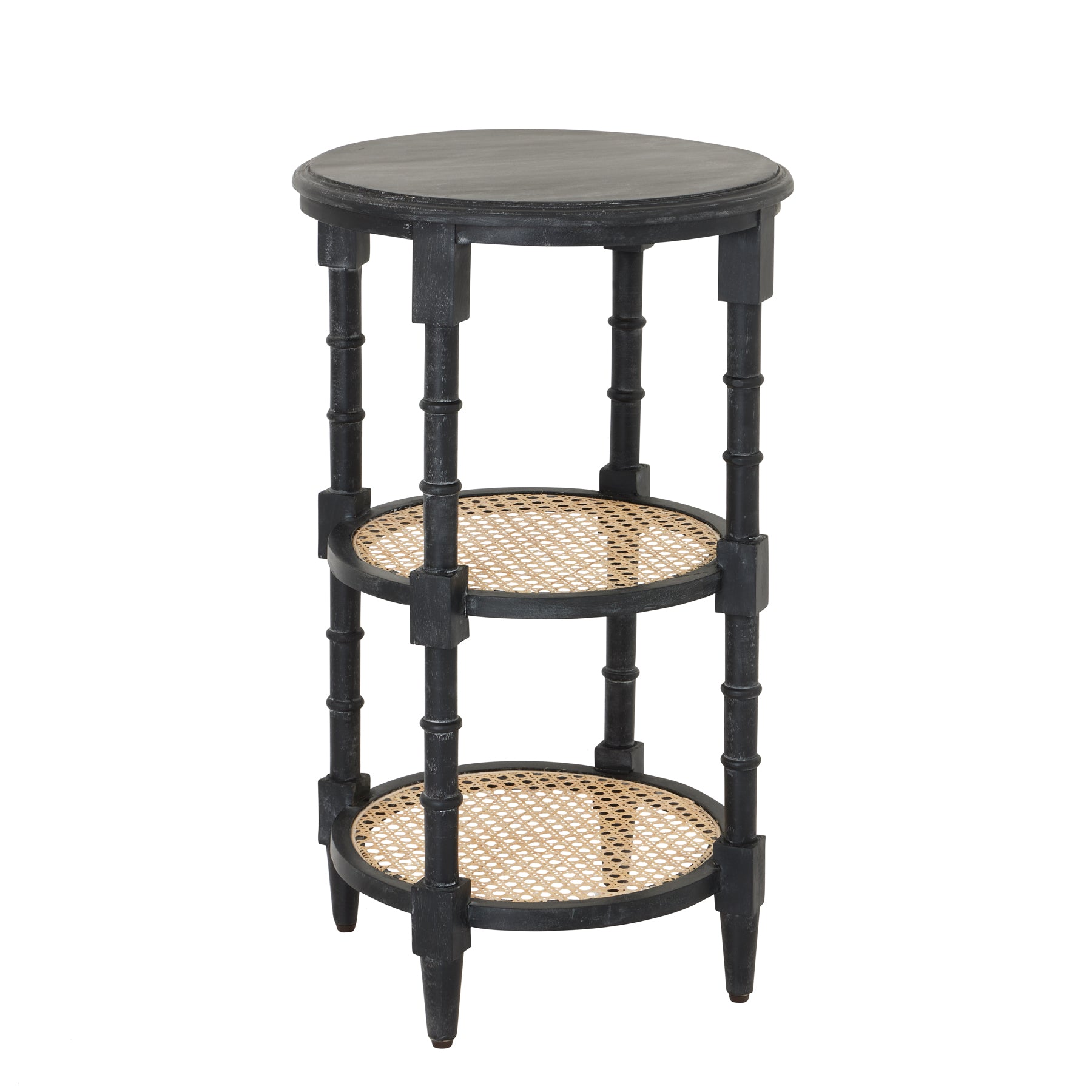 Raffles Black Tall Round Side Table-product