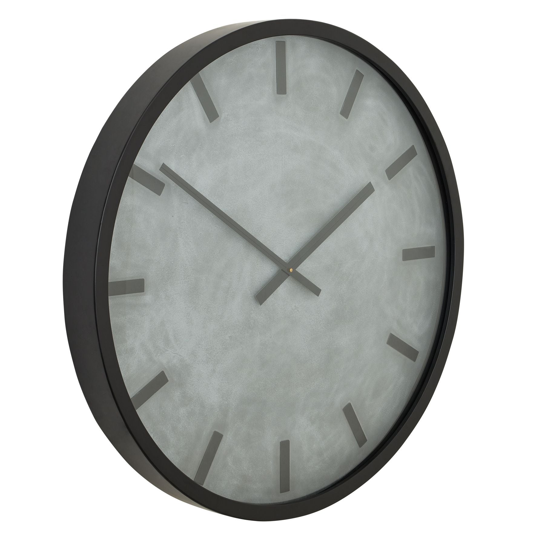 Large Concrete Effect Station Clock-product