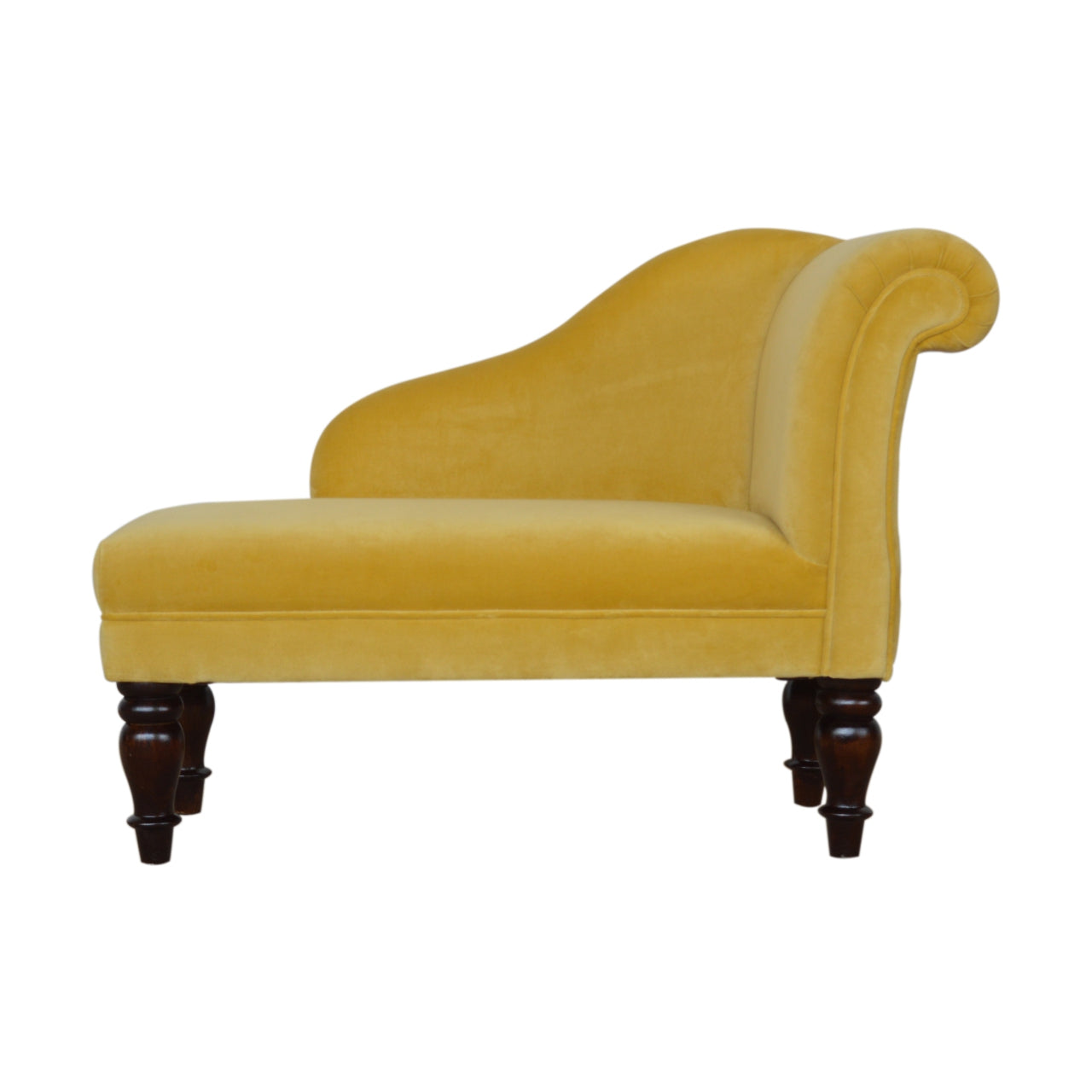 Mustard Velvet Chaise-product
