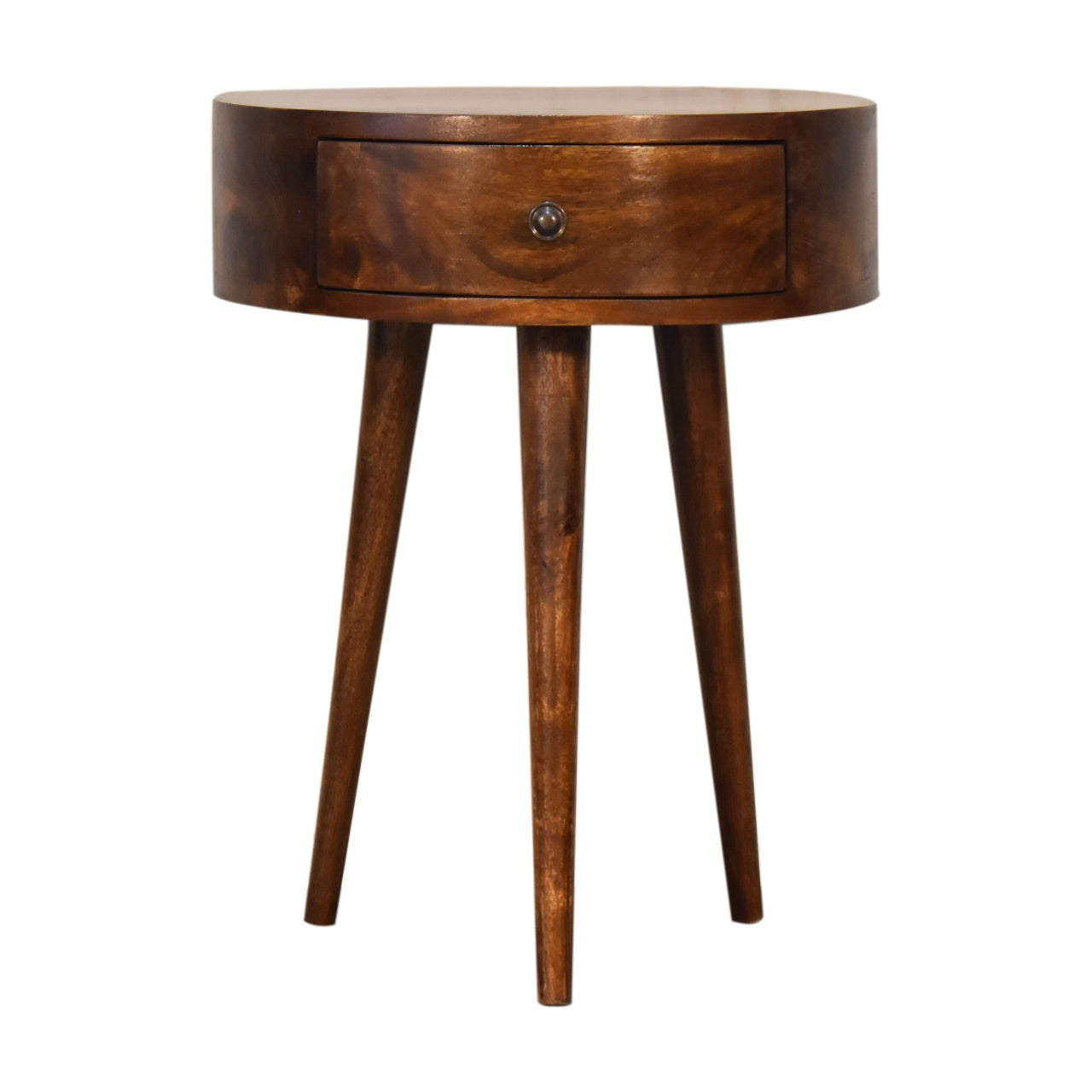 Chestnut Semi Circle Bedside-product