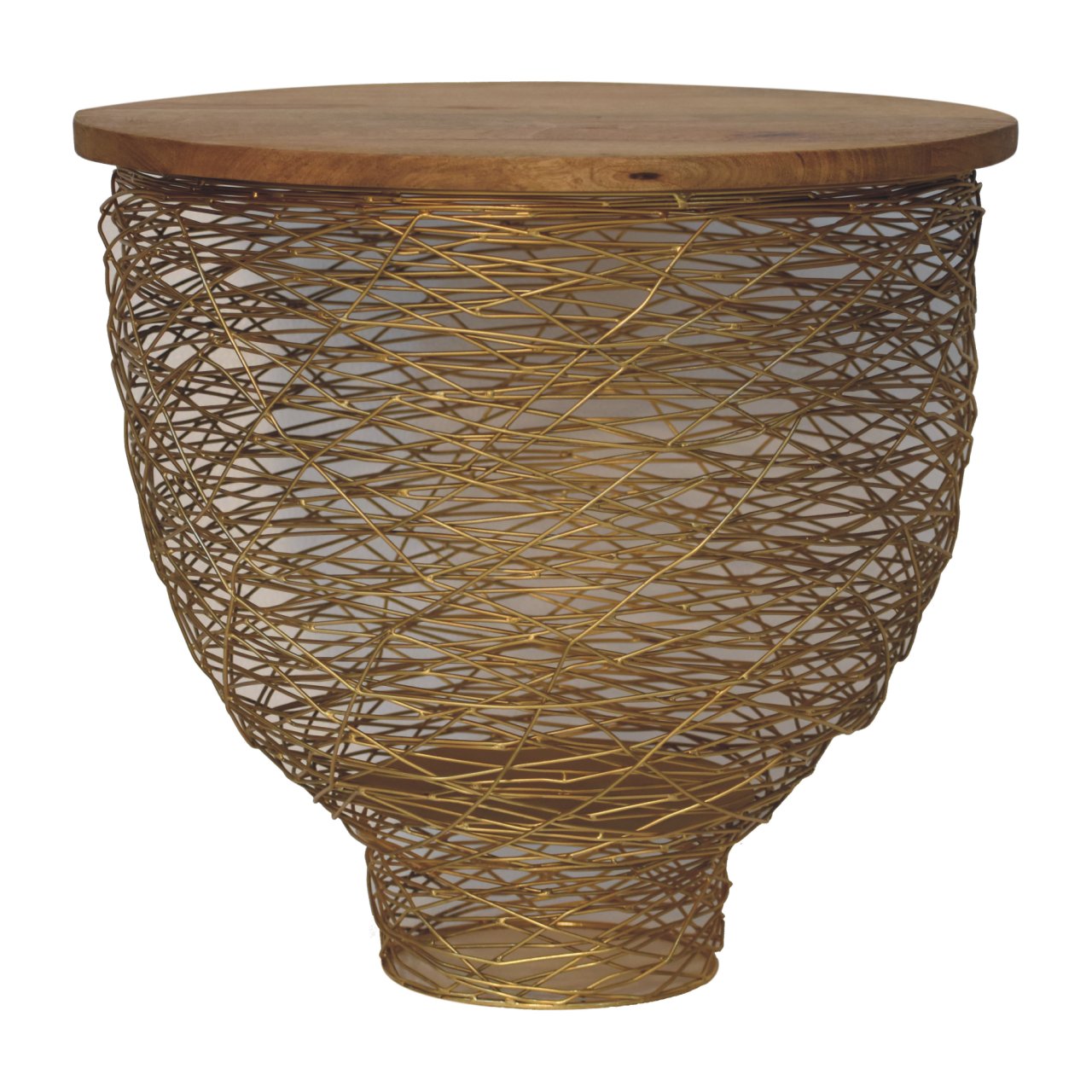 Netted Metal Side Table-product
