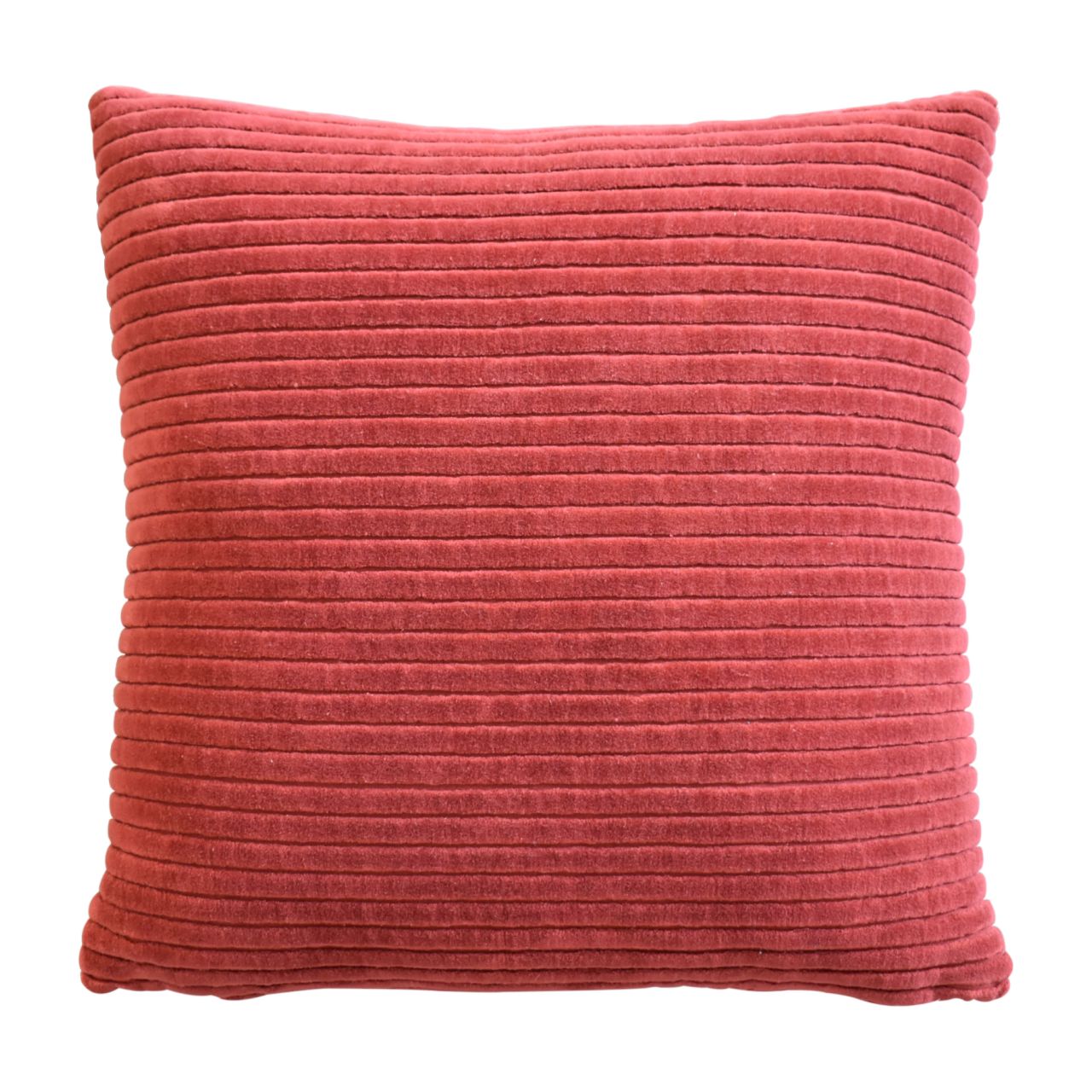 Ribbed Red Cushion Set of 2-product