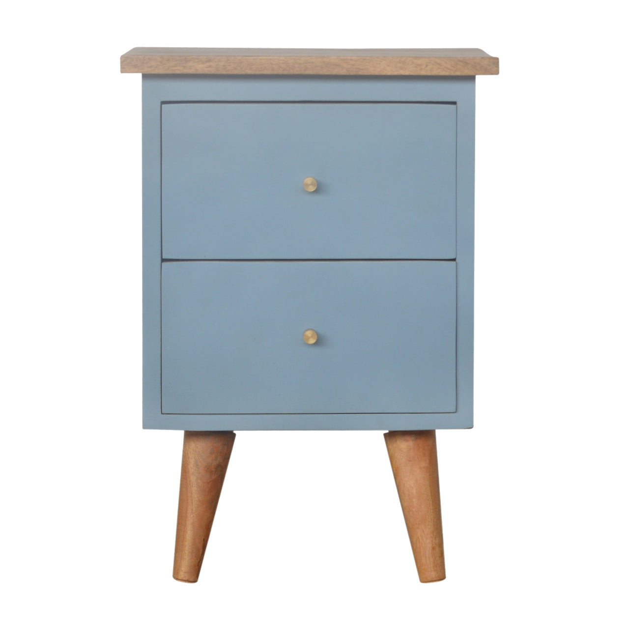 Blue Hand Painted Bedside-product