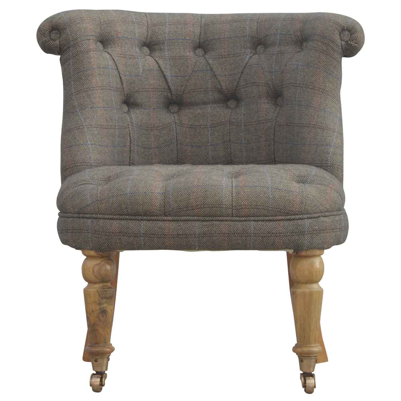 Small Multi Tweed Accent Chair-product
