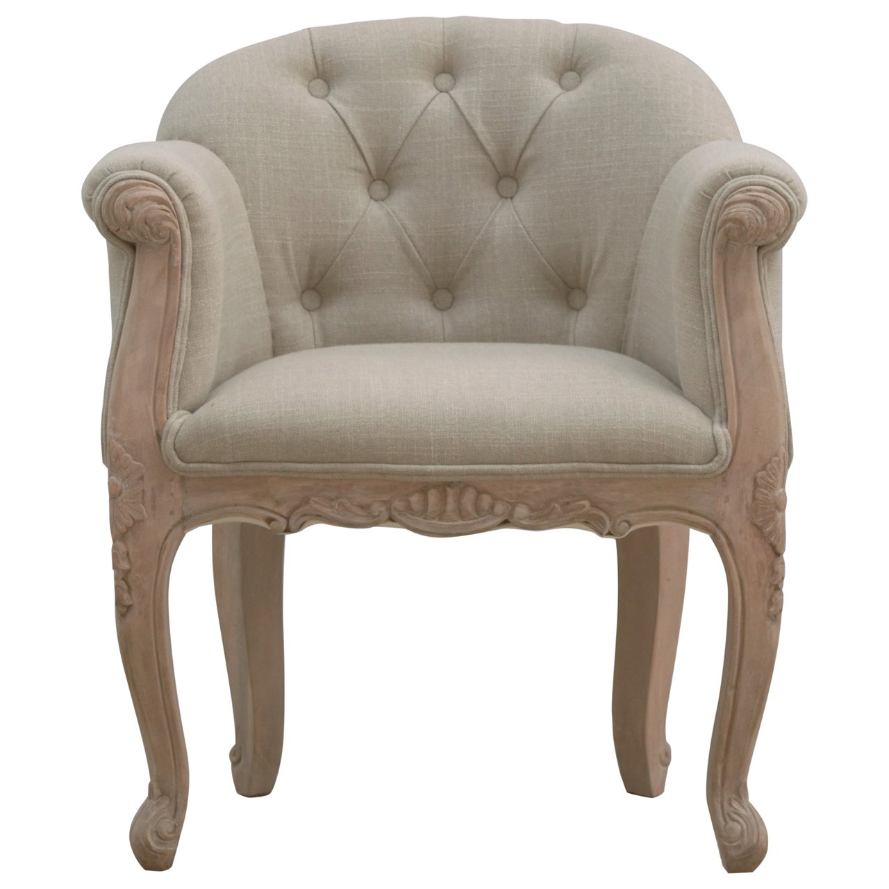 French Style Deep Button Chair-product