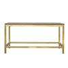 Rectangle Gold Coffee Table