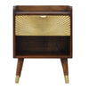 Manila Gold One Drawer Bedside